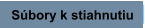Súbory k stiahnutiu